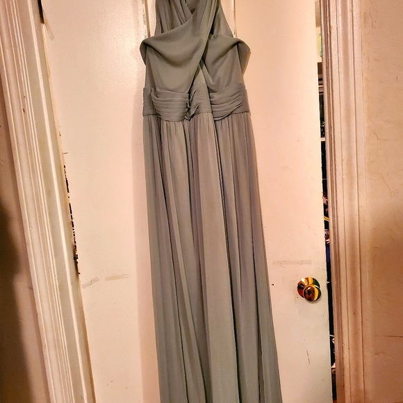 David's Bridal | Dresses | Davids Bridal Bridesmaid Dress Size 6 Dusty Sage  Green | Poshmark